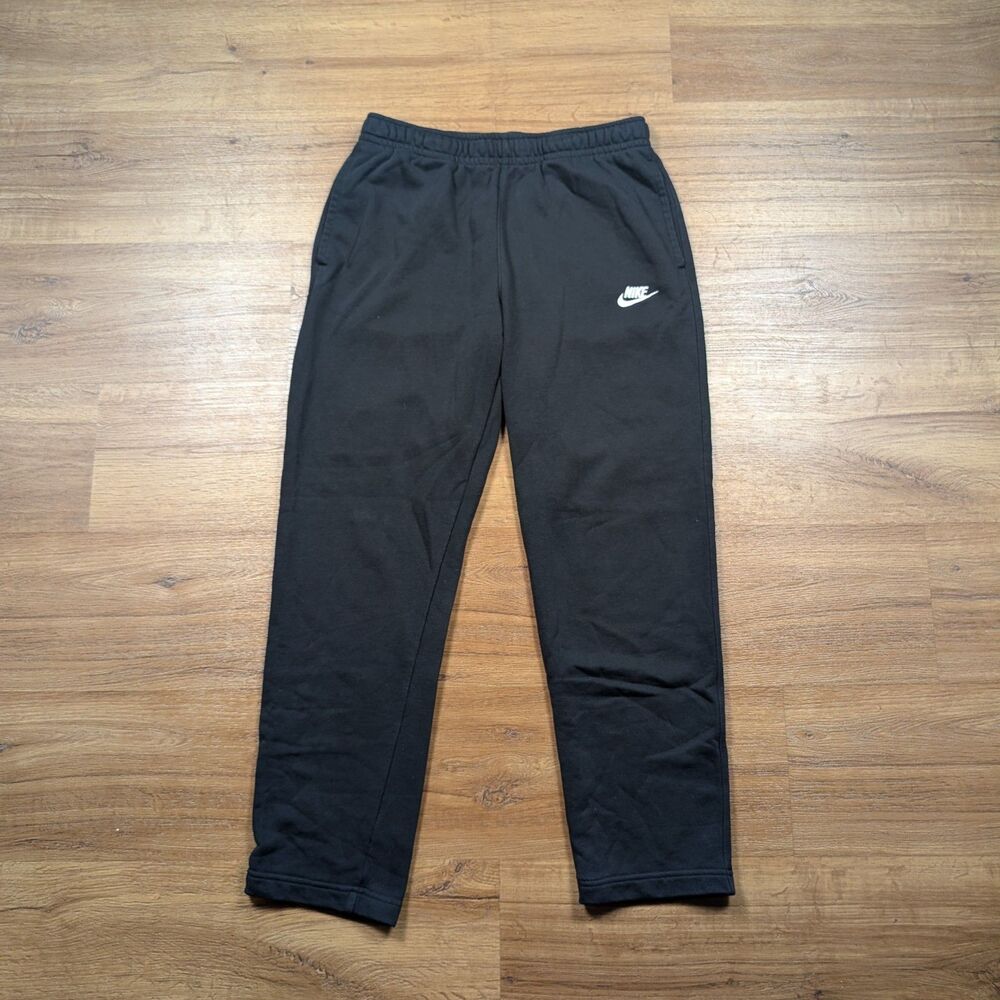 Nike Sportswear Club Fleece Sweatpants Men's Medium Black Joggers Athleisure